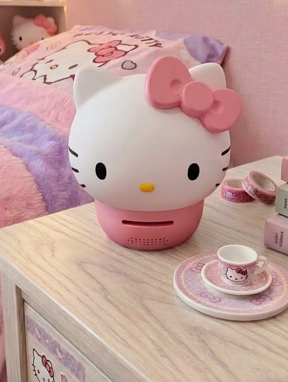 Hello Kitty Pink Bluetooth Wireless Speaker Rechargable